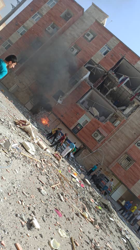 انفجار در فاز۷ بندرماهشهر؛دو نفر دچار سوختگی شدند*
